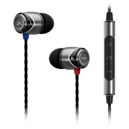 Наушники SoundMagic E10C (черный/металлик)