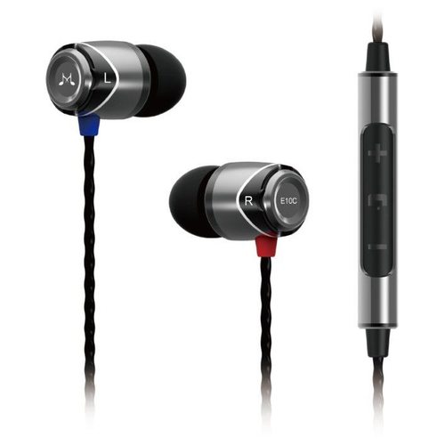 Наушники SoundMagic E10C (черный/металлик)