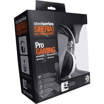 Игровые наушники SteelSeries Siberia V2 Full-size Headset (белый)