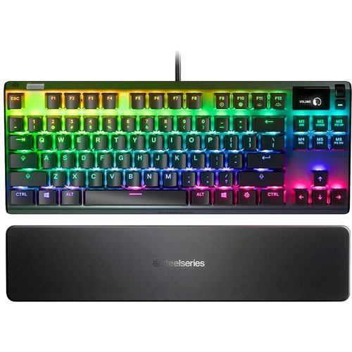 Игровая клавиатура SteelSeries Apex 7 TKL Clicky Blue