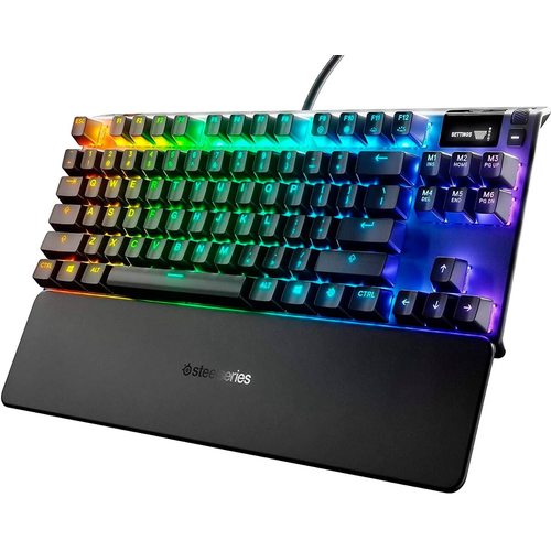 Игровая клавиатура SteelSeries Apex 7 TKL Clicky Blue
