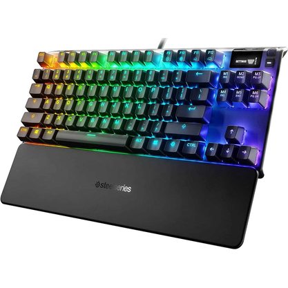 Игровая клавиатура SteelSeries Apex 7 TKL Linear Red