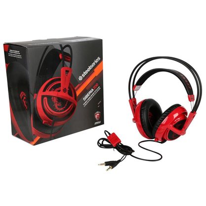 Игровые наушники SteelSeries Siberia 200 (черный)