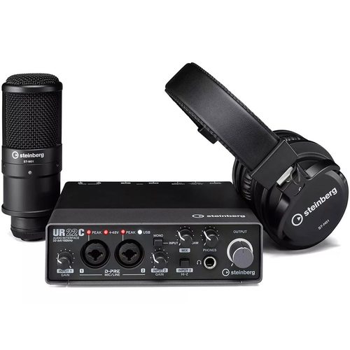 Набор для звукозаписи Steinberg UR22C Recording Pack