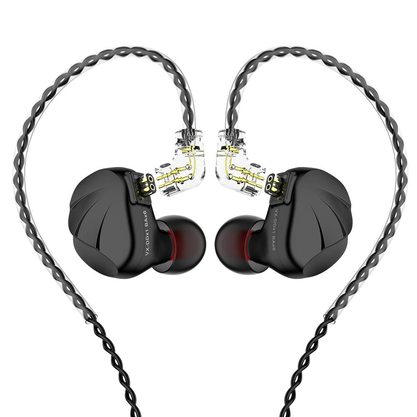 Наушники TRN VX с микрофоном (черный)