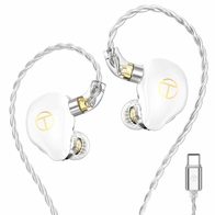 TRN ST7 с микрофоном (Type-C) (белый)