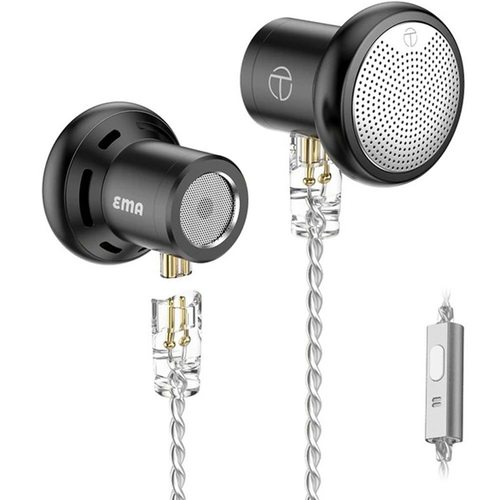 Наушники TRN EMA (с микрофоном) черный
