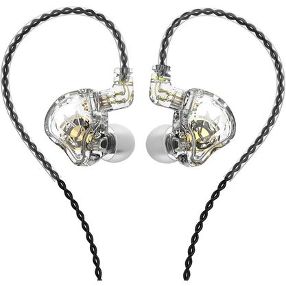 Наушники TRN MT1 с микрофоном (белый)