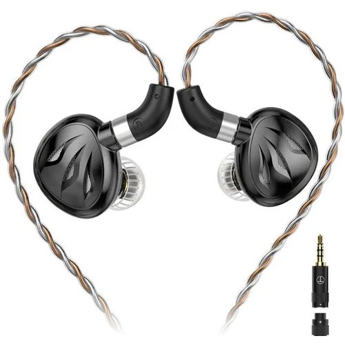 Наушники TRN Rosefinch без микрофона (черный)