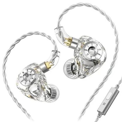 Наушники TRN ST1 Pro с микрофоном (белый)