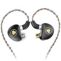 TRN TA3 с микрофоном (черно-золотой)