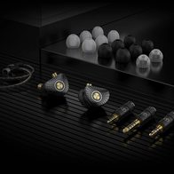 TRN TA3 с микрофоном (черно-золотой)