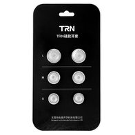 Амбушюры TRN Silicon Eartips (3 пары) (белый)