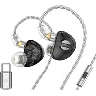 TRN MT4 Pro с микрофоном (Type-C) (черный)