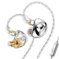 TRN MT4 с микрофоном (серебристый)