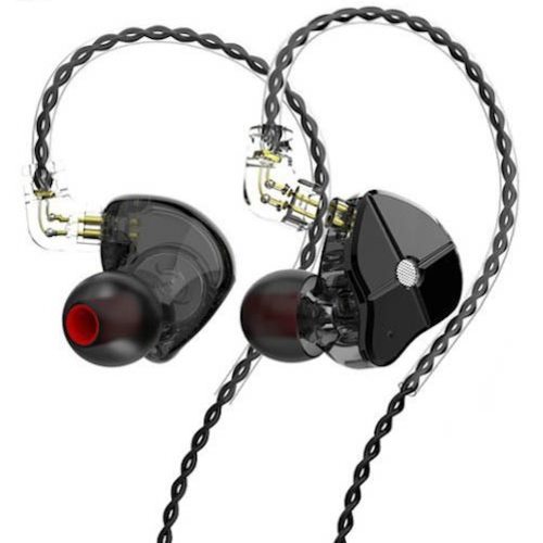 Наушники TRN ST1 с микрофоном (черный)