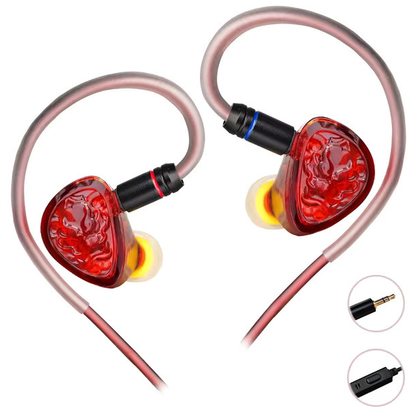Наушники Tangzu Waner 2 Red Lion Edition 3.5 мм с микрофоном