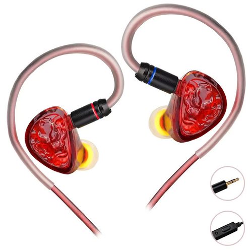 Наушники Tangzu Waner 2 Red Lion Edition 3.5 мм с микрофоном