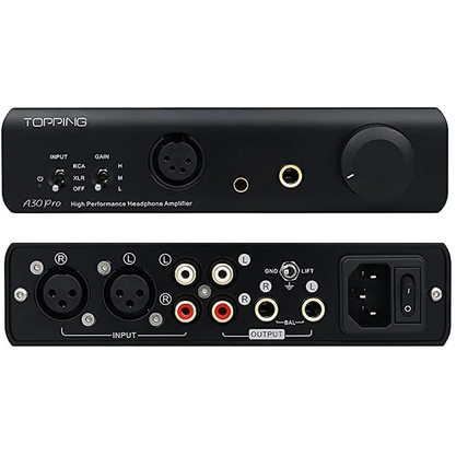 Стационарный усилитель и ЦАП Topping A30 Pro (черный)