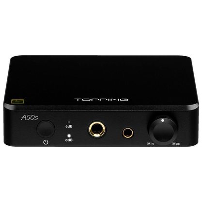Стационарный усилитель и ЦАП Topping A50S (черный)