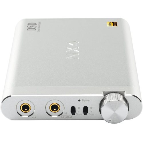 Портативный усилитель и ЦАП Topping NX4 DSD (серебристый)