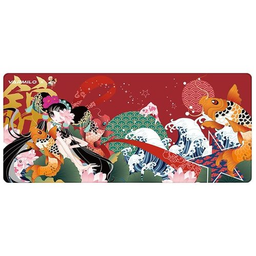 Коврик для мыши Varmilo Koi Series Peony Desk Mat XL