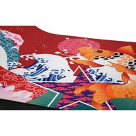 Varmilo Koi Series Peony Desk Mat XL