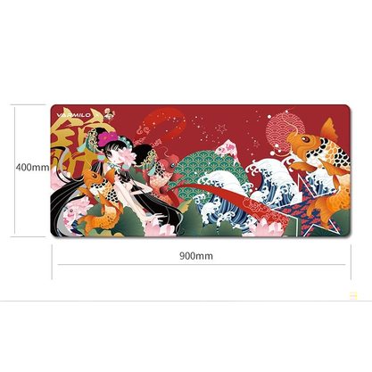 Коврик для мыши Varmilo Koi Series Peony Desk Mat XL