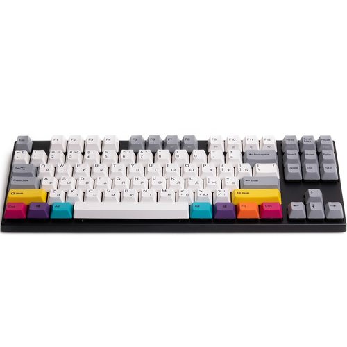 Игровая клавиатура Varmilo VA87M Vintage Days+CMYK (Red Switch)