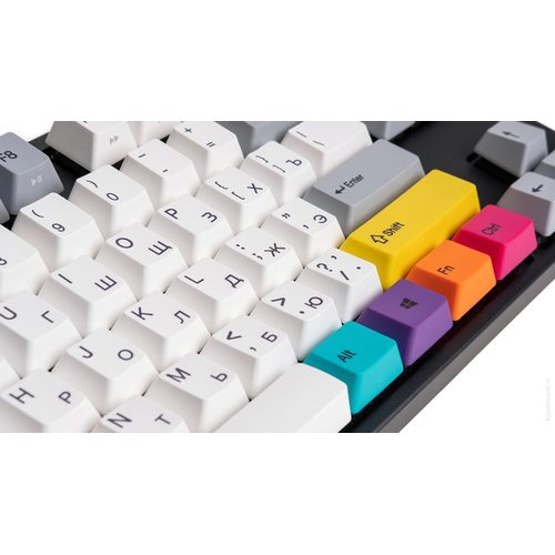 Игровая клавиатура Varmilo VA87M Vintage Days+CMYK (Red Switch)
