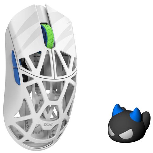 Игровая мышка Wlmouse x DRG Beast Max Omron Solid Sides (белый)