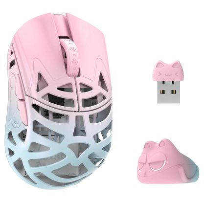 Игровая мышка Wlmouse Beast Miao Omron (голубой/розовый)