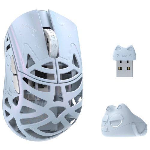 Игровая мышка Wlmouse Beast Miao Omron (голубой)