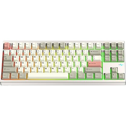 Игровая клавиатура Wobkeys Crush 80 Reboot Pro Kailh Cocoa Linear Switch (серебристый)