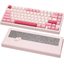 Игровая клавиатура Wobkeys Rainy75 Pro Kailh Cocoa Linear Switch (розовый)