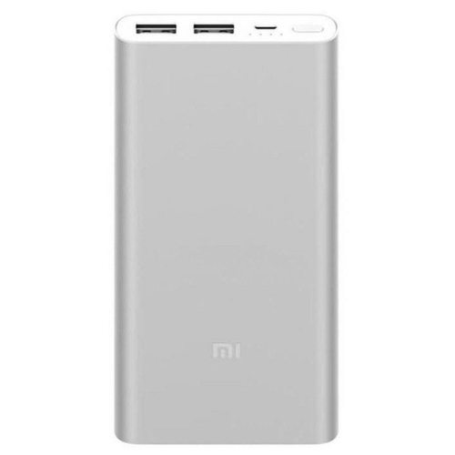 Портативное зарядное устройство (Powerbank) Xiaomi Mi Power Bank 2i 10000 mah QC (серебристый)