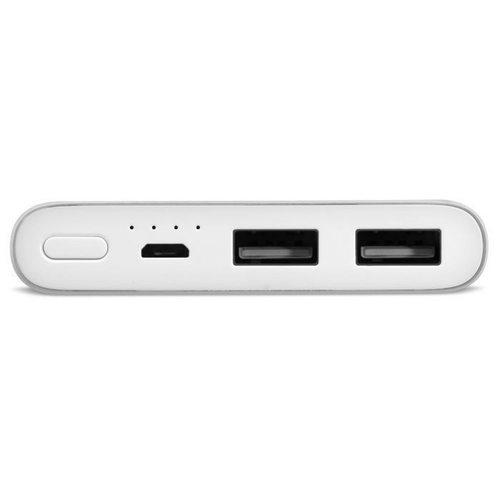 Портативное зарядное устройство (Powerbank) Xiaomi Mi Power Bank 2i 10000 mah QC (серебристый)