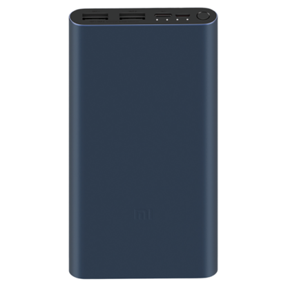 Портативное зарядное устройство (Powerbank) Xiaomi Mi Power Bank 3 10000 mah (черный)