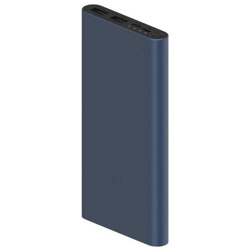 Портативное зарядное устройство (Powerbank) Xiaomi Mi Power Bank 3 10000 mah (черный)