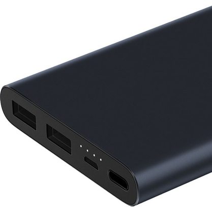 Портативное зарядное устройство (Powerbank) Xiaomi Mi Power Bank 2i 10000 mah QC (черный)