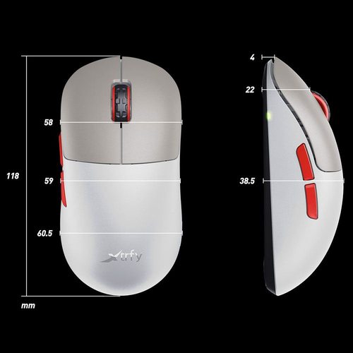 Игровая мышка Xtrfy M8 Wireless Retro White