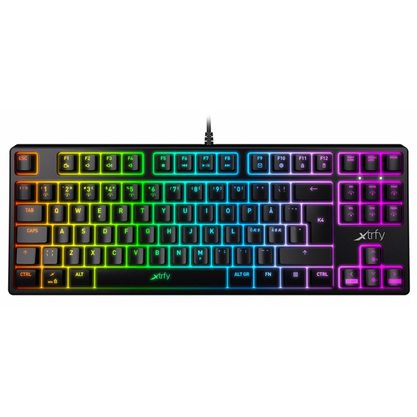 Игровая клавиатура Xtrfy K4 TKL RGB (черный)