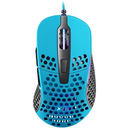 Игровая мышка Xtrfy M4 RGB Miami Blue (голубой)