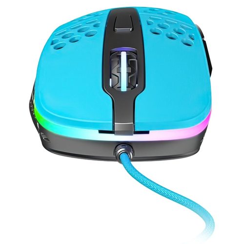 Игровая мышка Xtrfy M4 RGB Miami Blue (голубой)