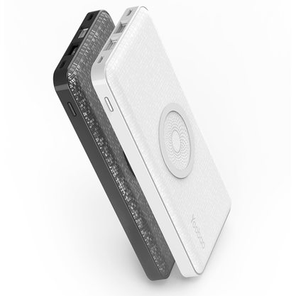 Портативное зарядное устройство (Powerbank) YOOBAO W5 с беспроводной зарядкой (белый)