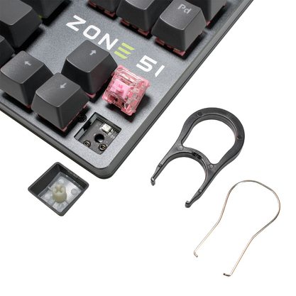 Игровая клавиатура ZONE 51 Adamant TKL