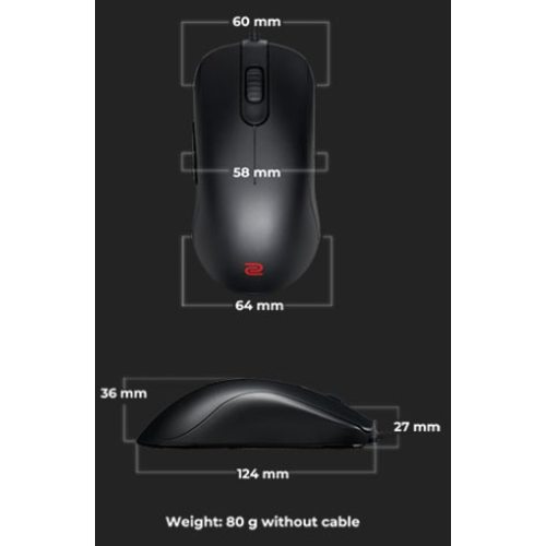 Игровая мышка Zowie FK2-B (черный)