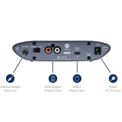Стационарный усилитель и ЦАП iFi Audio Zen DAC 3