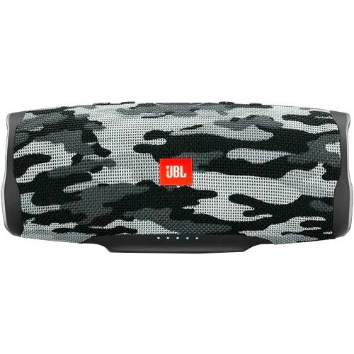 Портативная колонка JBL Charge 4 (черно-белый камуфляж)