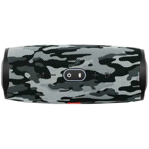 Портативная колонка JBL Charge 4 (черно-белый камуфляж)